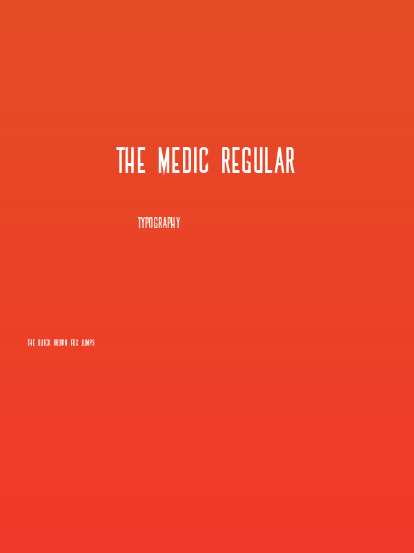 The Medic Regular Poster