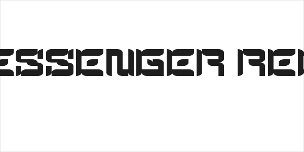 The Messenger Regular Logo