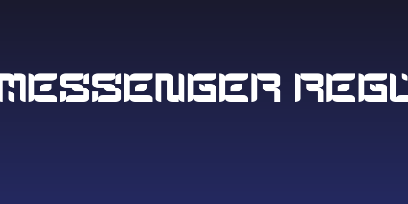 The Messenger Regular Social Header