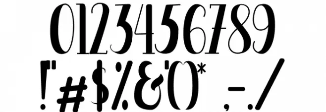 The Migare Font OTHER CHARS