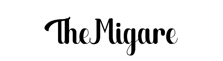 The Migare  Fuentes Gratis Descargar