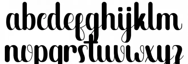 The Migare फ़ॉन्ट लोअरकेस