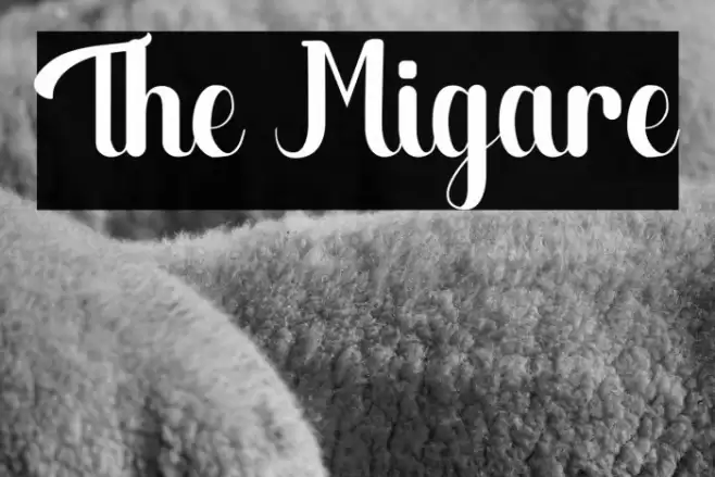 The Migare Font examples