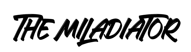 The Miladiator  baixar fontes gratis
