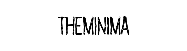 The Minima  フリーフォントのダウンロード
