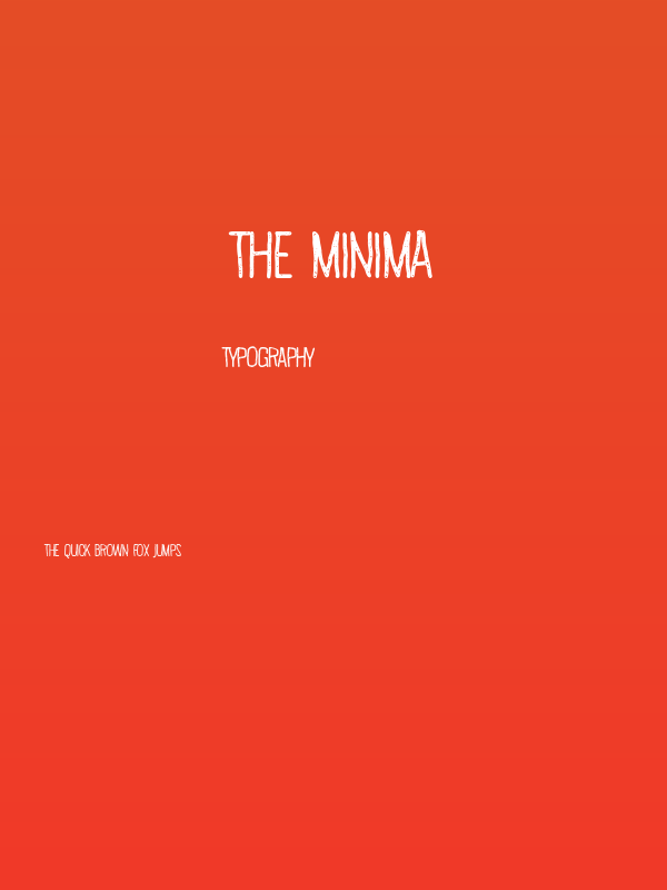 The Minima Poster