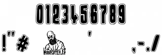The Ministerio Font OTHER CHARS