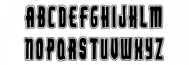 The Ministerio Font UPPERCASE