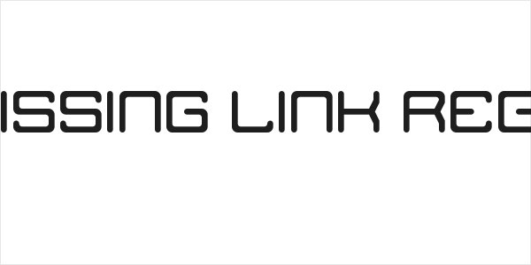 The Missing Link Regular Logo