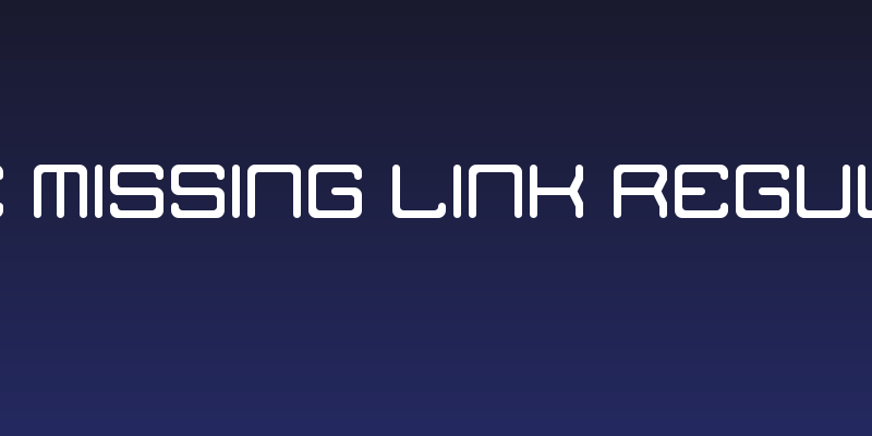 The Missing Link Regular Social Header