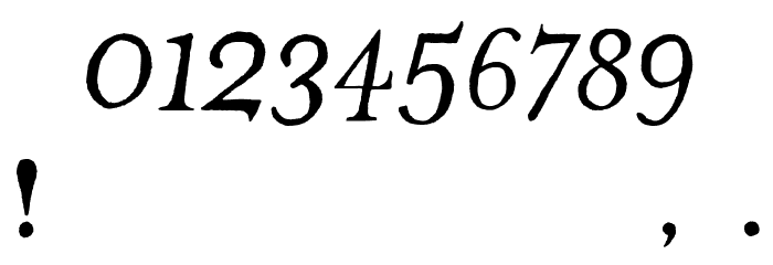The Missus Hand Bold Font OTHER CHARS