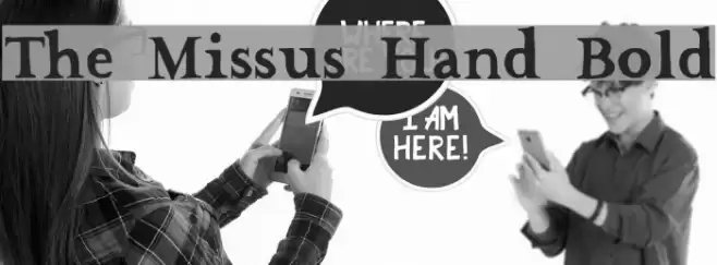 The Missus Hand Bold Font examples