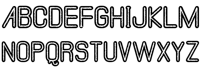 The Misty South St Font LOWERCASE