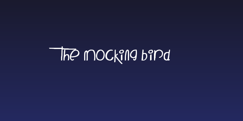 The Mocking Bird Social Header