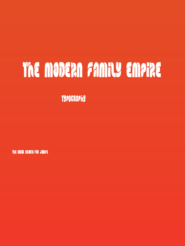 The Modern Family Empire Poster