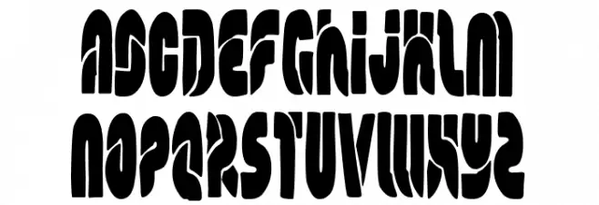 The Modern Family Empire Font Litere mici