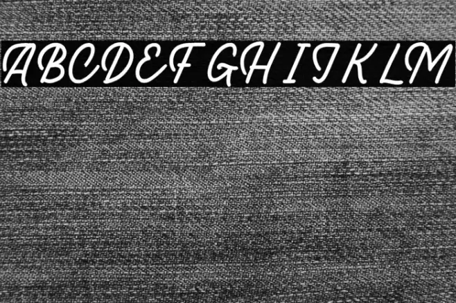 The Moniktun Personal Use Font examples