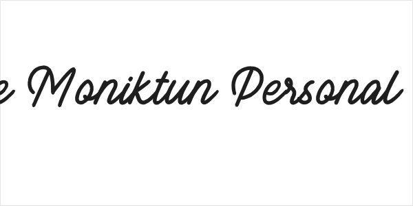 The Moniktun Personal Use Logo