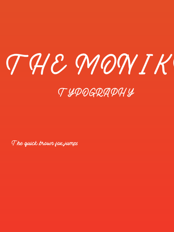 The Moniktun Personal Use Poster