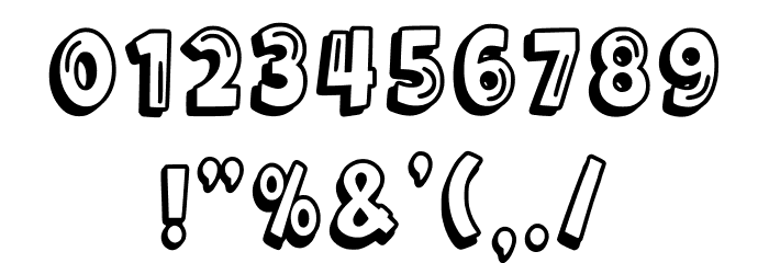 The Monkey Regular Font OTHER CHARS