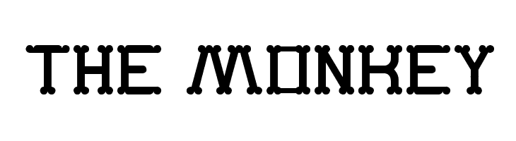 The Monkey Font