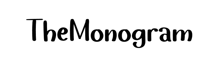 The Monogram  Fuentes Gratis Descargar