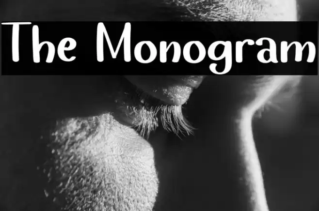 The Monogram Font examples