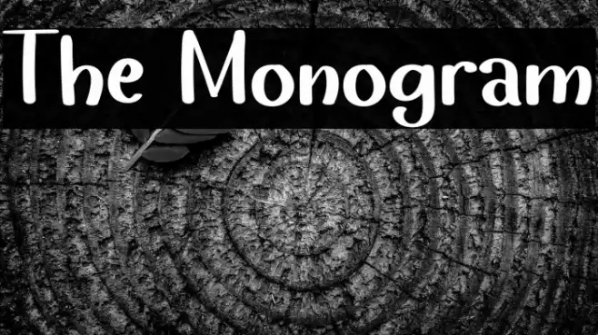 The Monogram Font examples