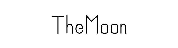 The Moon  Fuentes Gratis Descargar