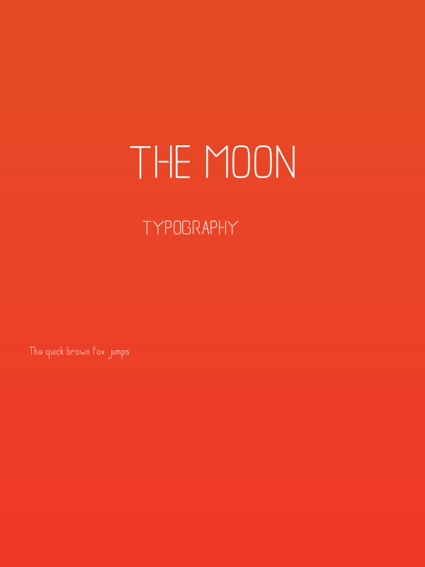 The Moon Poster
