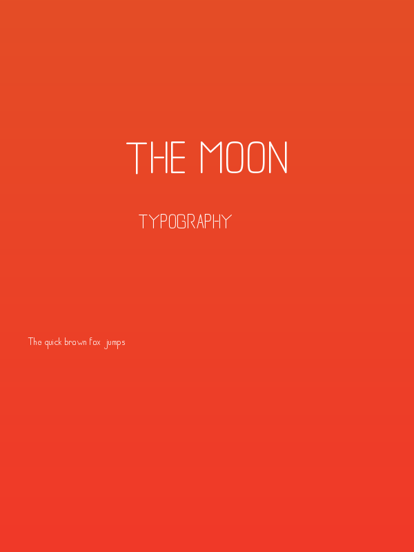 The Moon Poster
