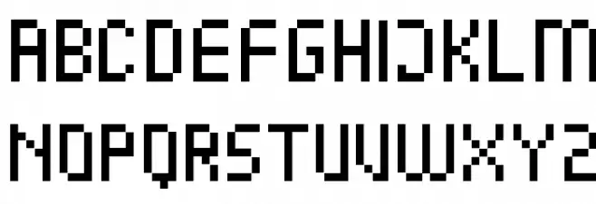 The Morgue Schriftart Groß