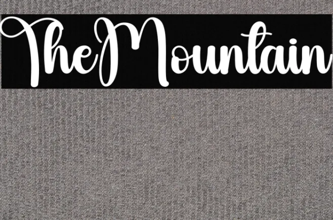 The Mountain Example 2