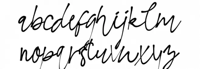 The Moyanka Demo フォント 小文字