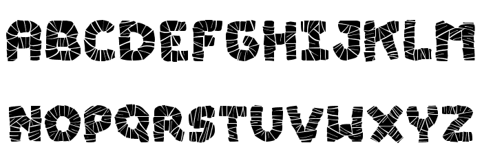 The Mummy Returns Font LOWERCASE