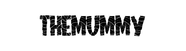 The Mummy  フリーフォントのダウンロード