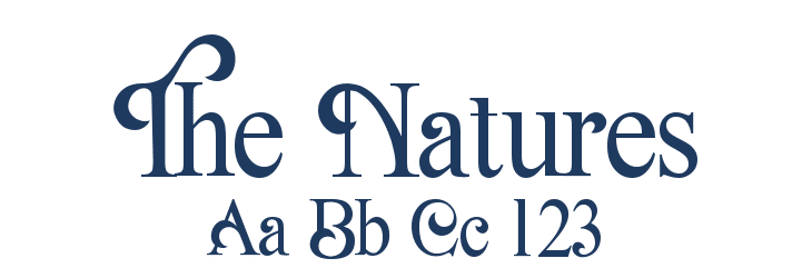 The Natures Font Preview