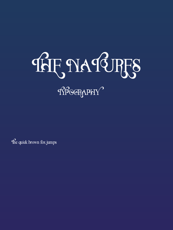 The Natures Poster
