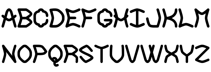 The Neckbreaker St Font LOWERCASE