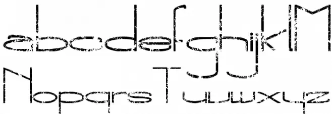 The New Metropolitan Font UPPERCASE