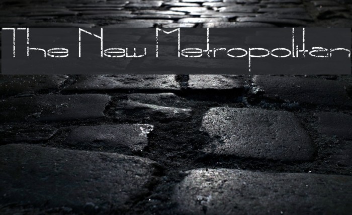 The New Metropolitan Font examples