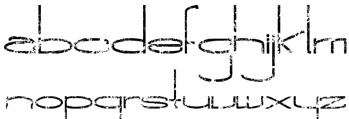 The New Metropolitan Font LOWERCASE
