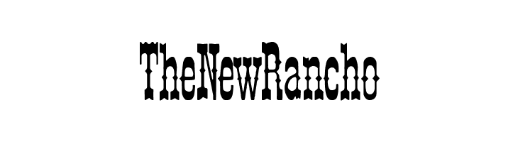 The New Rancho  font caratteri gratis