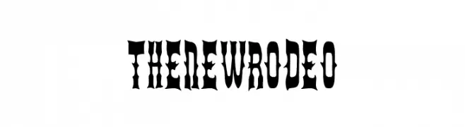 The New Rodeo  नि: शुल्क फ़ॉन्ट्स डाउनलोड
