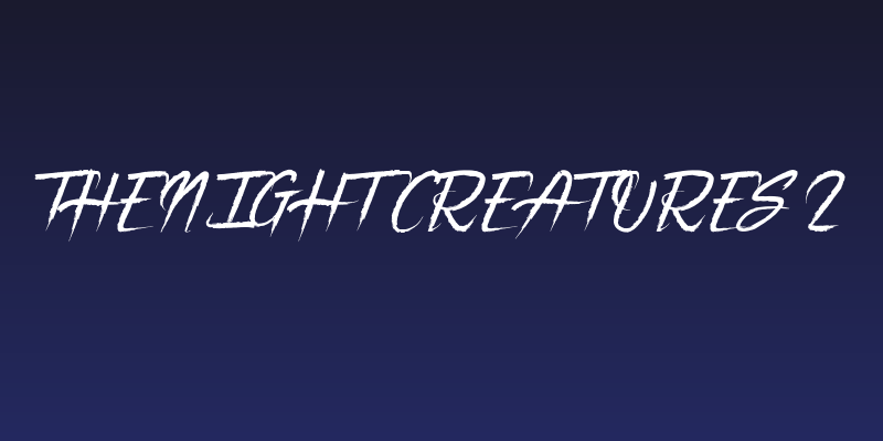 The Night Creatures 2 Social Header