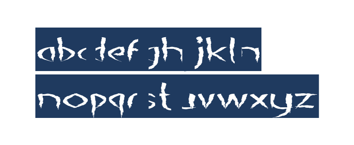 The Night-Inverse Lowercase