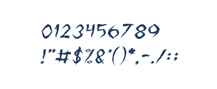 The Night Italic Other Characters