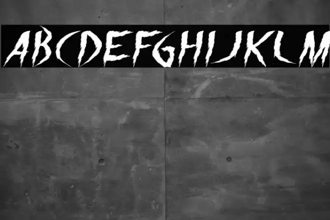 The Night Italic Font examples