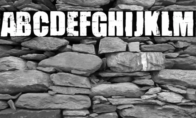 The Night Of The Hunter Font examples