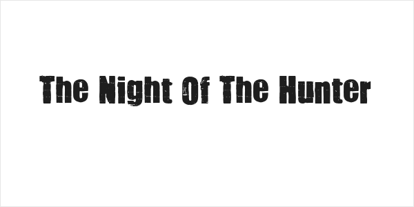 The Night Of The Hunter Logo